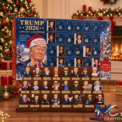 Donald Trump 2026 Advent Calendar Holiday Gift