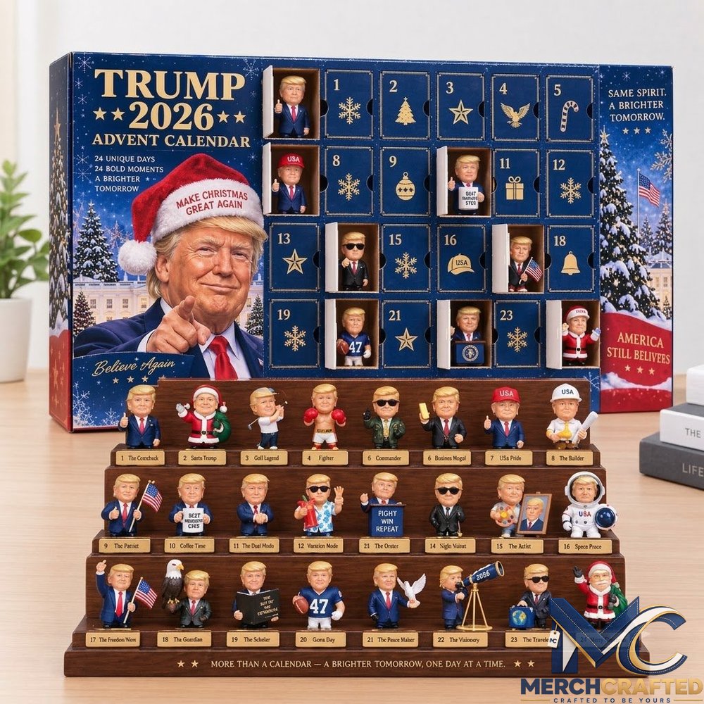 Donald Trump 2026 Advent Calendar Holiday Gift