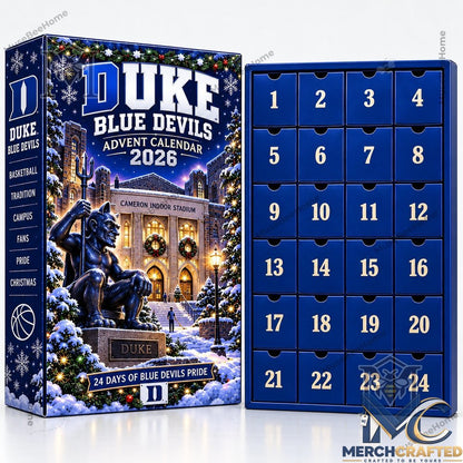 Duke Blue Devils 2026 Holiday Countdown Advent Calendar