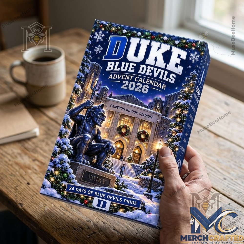 Duke Blue Devils 2026 Holiday Countdown Advent Calendar