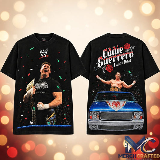 Eddie Guerrero Latino Heat WrestleMania Shirt