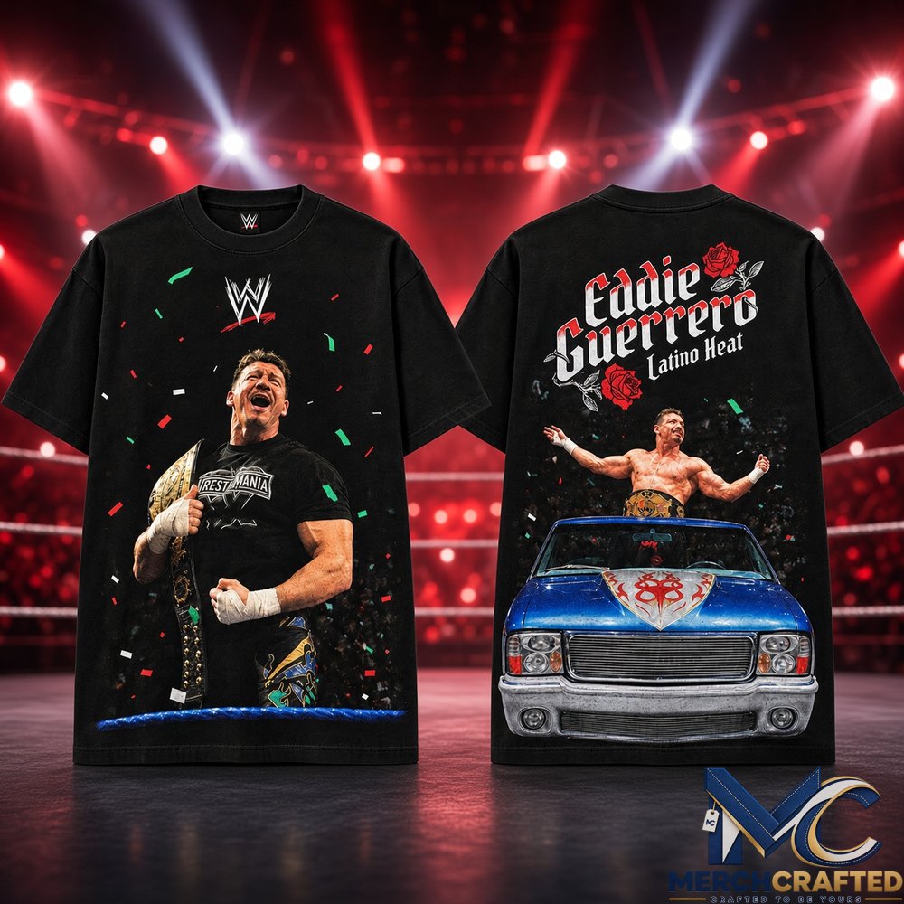 Eddie Guerrero Latino Heat WrestleMania Shirt