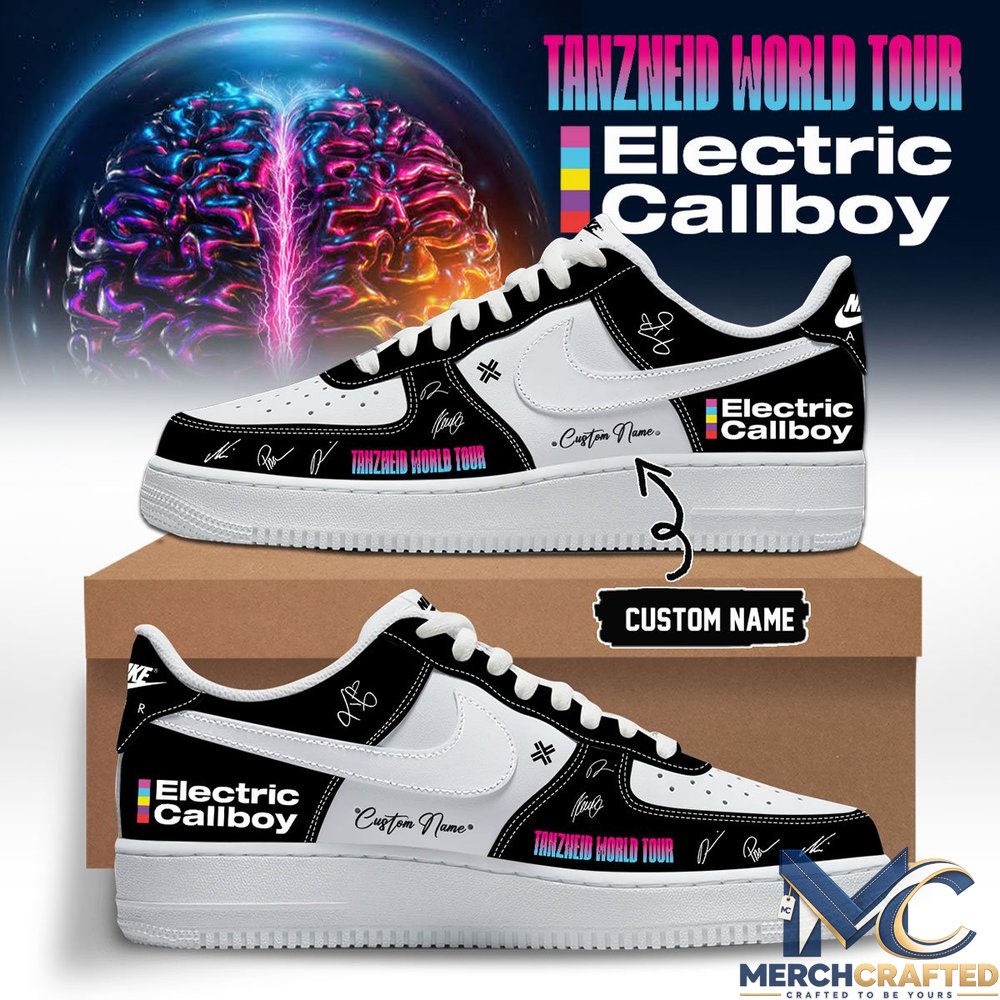 Electric Callboy Tanzneid World Tour 2026 Customized Air Force 1