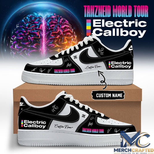 Electric Callboy Tanzneid World Tour 2026 Personalized Nike Air Force 1