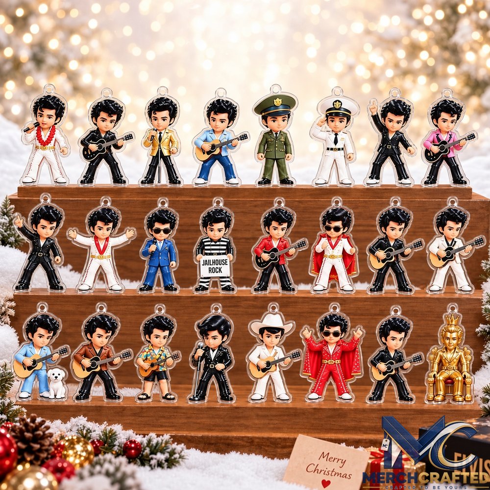 Elvis Presley Advent Calendar 2026  24 Days of The King Collectible Figures