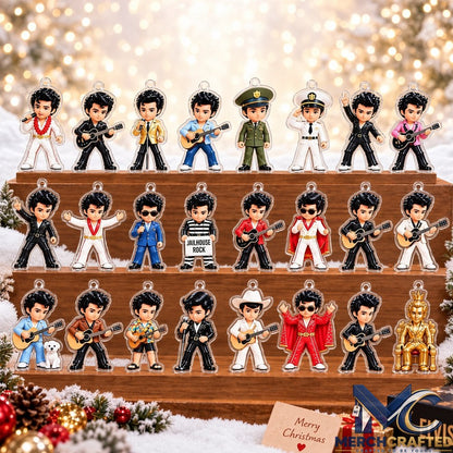 Elvis Presley Advent Calendar 2026  24 Days of The King Collectible Figures