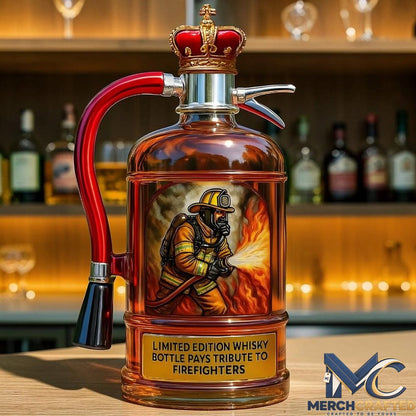 Firefighter Tribute 2026 Limited Edition Whiskey Decanter