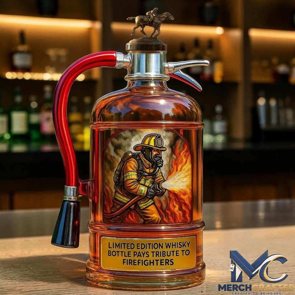 Firefighter Tribute 2026 Limited Edition Whiskey Decanter