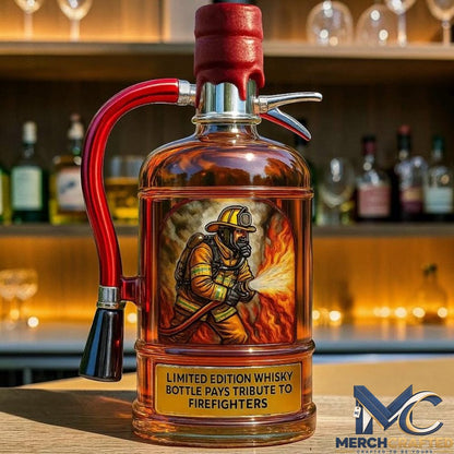Firefighter Tribute 2026 Limited Edition Whiskey Decanter