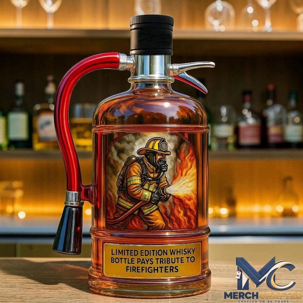 Firefighter Tribute 2026 Limited Edition Whiskey Decanter