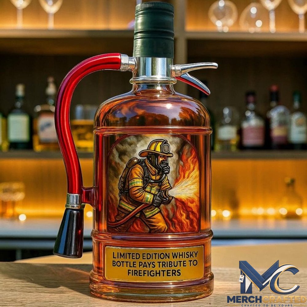 Firefighter Tribute 2026 Limited Edition Whiskey Decanter