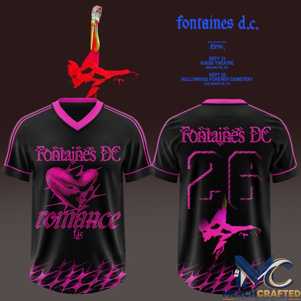 Fontaines D.C. Dopamine Chamber Football Jersey