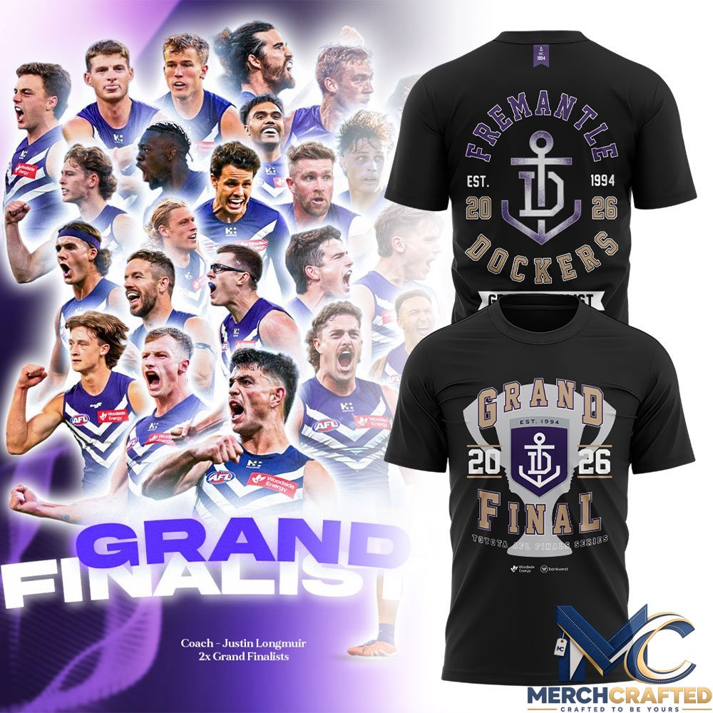 Fremantle Dockers ARE INTO THE GRAND FINAL T-Shirt