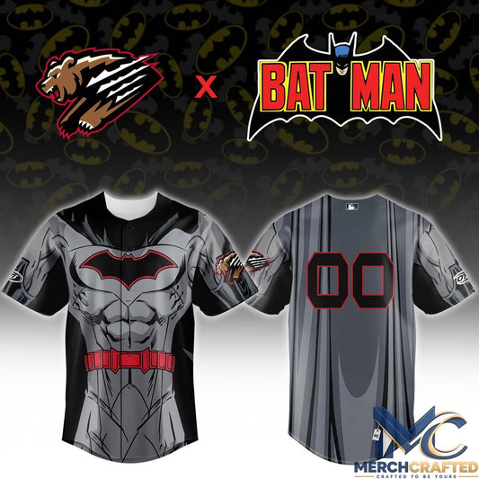 Fresno Grizzlies x DC Night Personalized Baseball Jersey