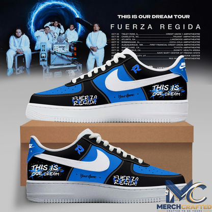 Fuerza Regida - This Is Our Dream Tour 2026 Leg 2 Custom AF1 Shoes