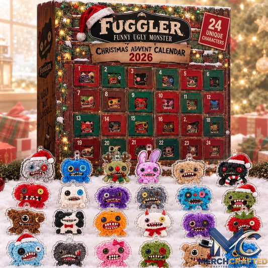 Fuggler Christmas 2026 Limited Edition Advent Calendar  24 Unique Ugly Monster Charms