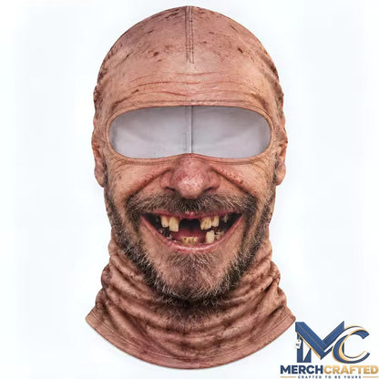 Funny Grandpa Face Ski Mask