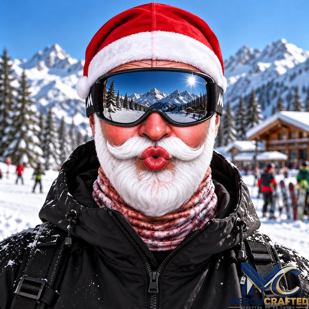 Funny Santa Claus Ski Mask