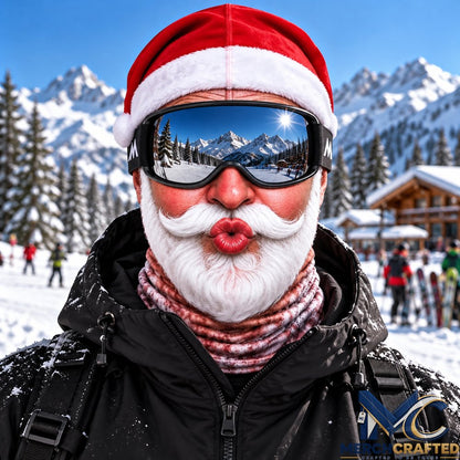 Funny Santa Claus Ski Mask