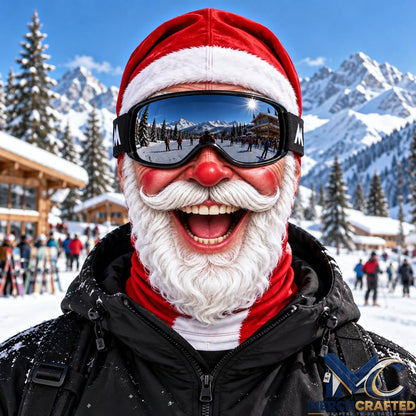 Funny Santa Claus Ski Mask