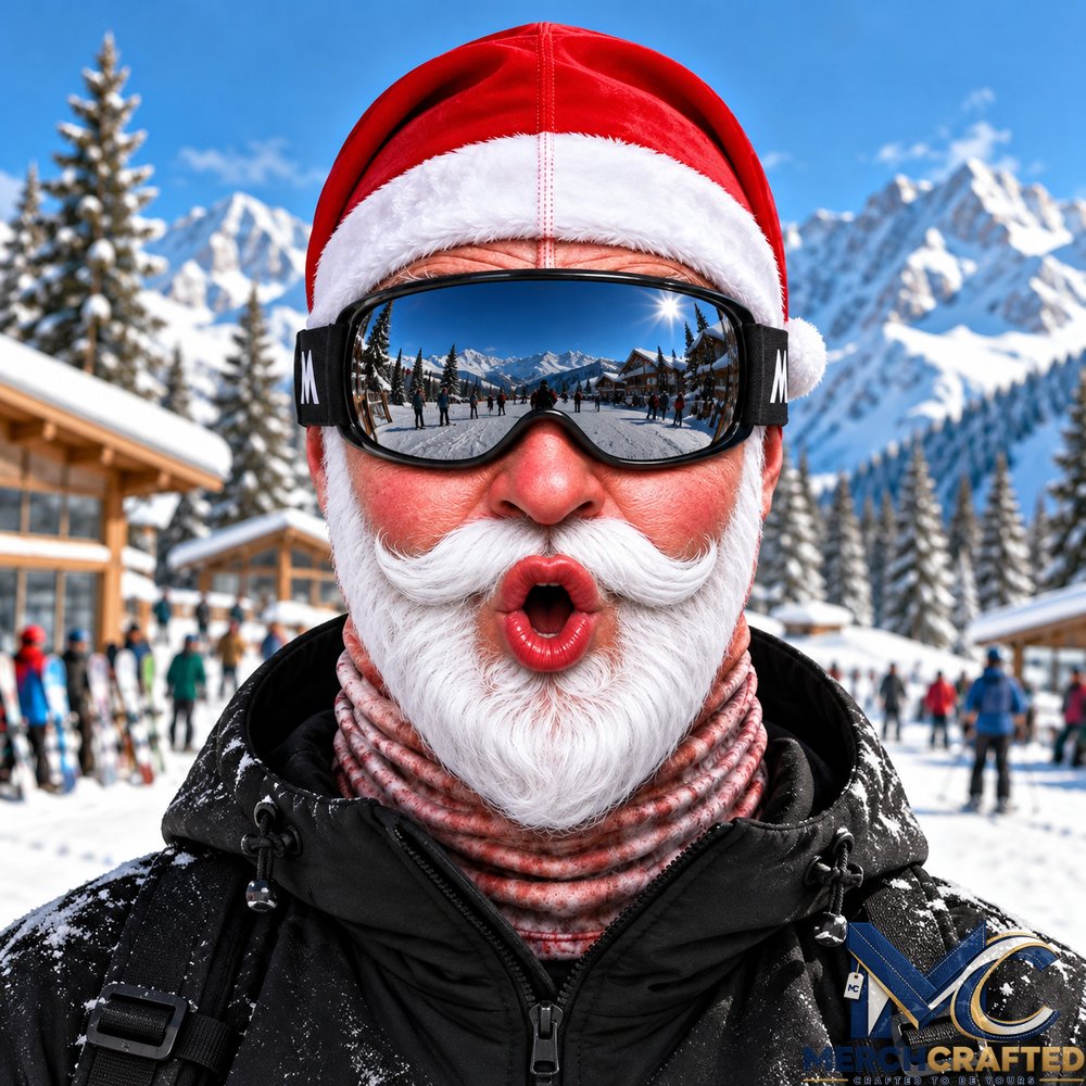 Funny Santa Claus Ski Mask