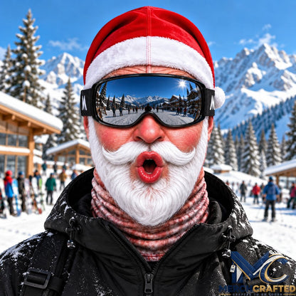 Funny Santa Claus Ski Mask
