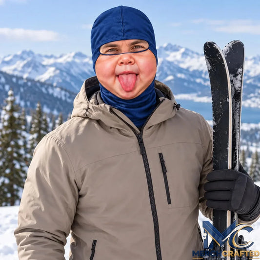 Funny Big Baby Face Balaclava Mask