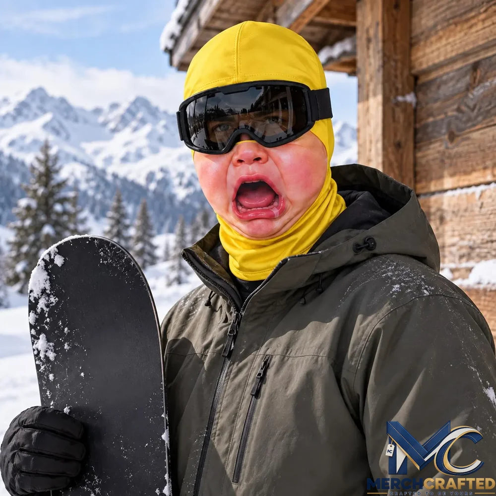 Funny Big Baby Face Balaclava Mask