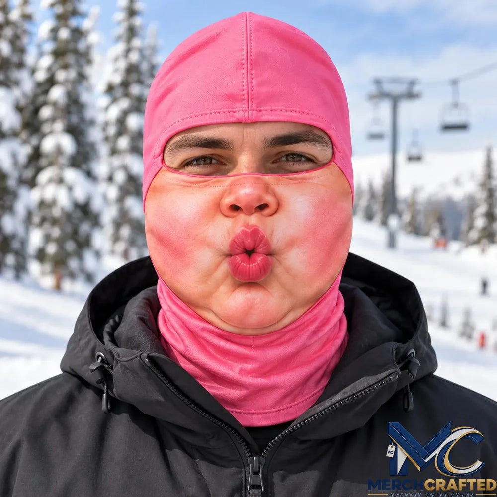 Funny Big Baby Face Balaclava Mask