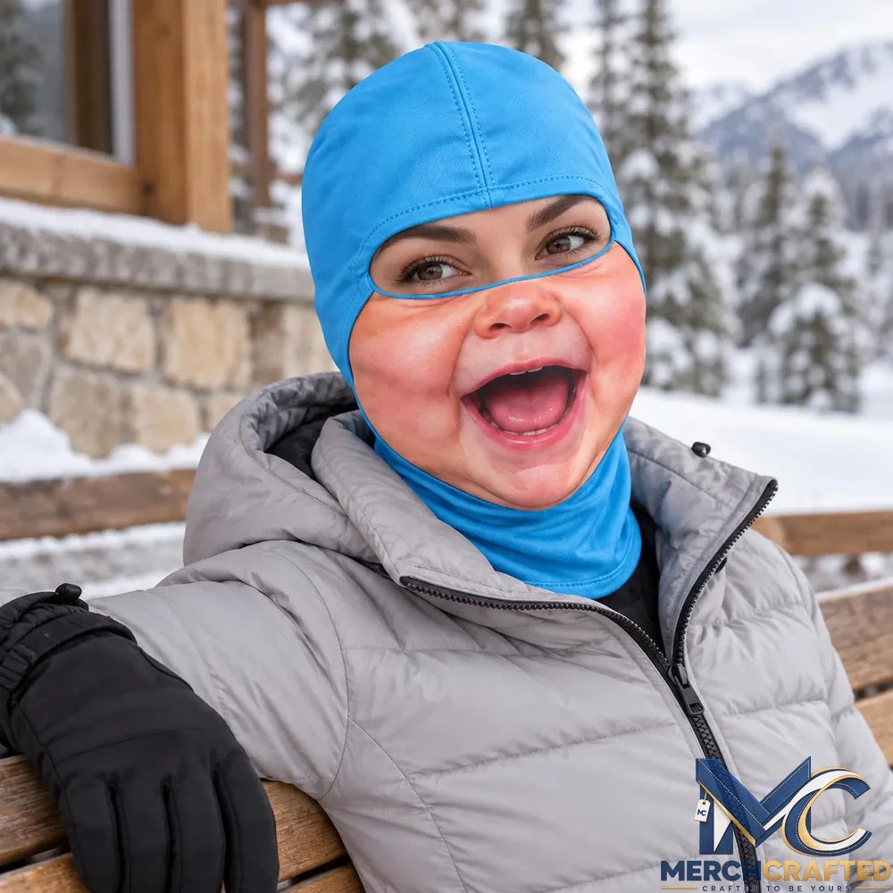 Funny Big Baby Face Balaclava Mask