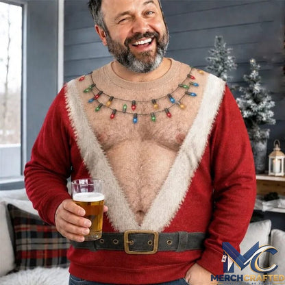 Funny Christmas Santa Ugly Christmas Sweater