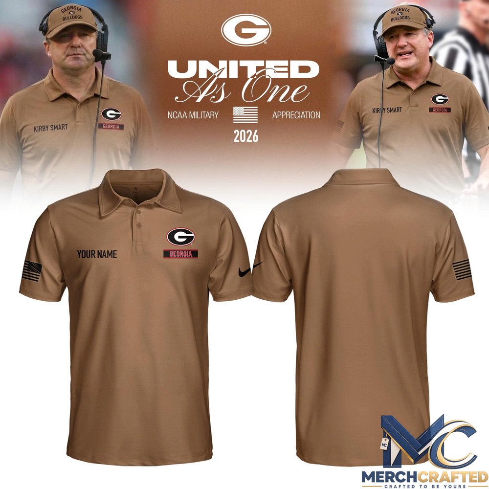 Georgia Bulldogs Military Appreciation Polo Shirt 2026