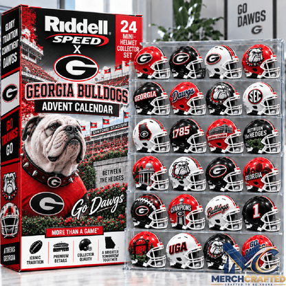 Georgia Bulldogs Mini Helmet Advent Calendar 2026