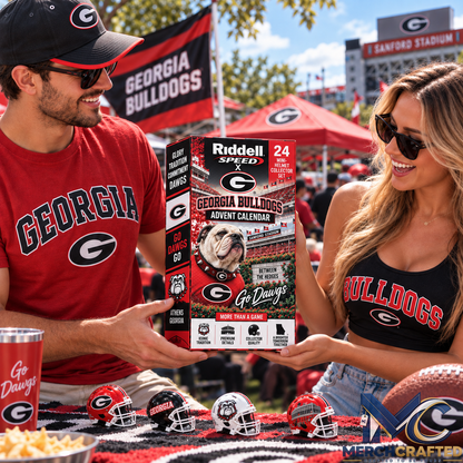 Georgia Bulldogs Mini Helmet Advent Calendar 2026
