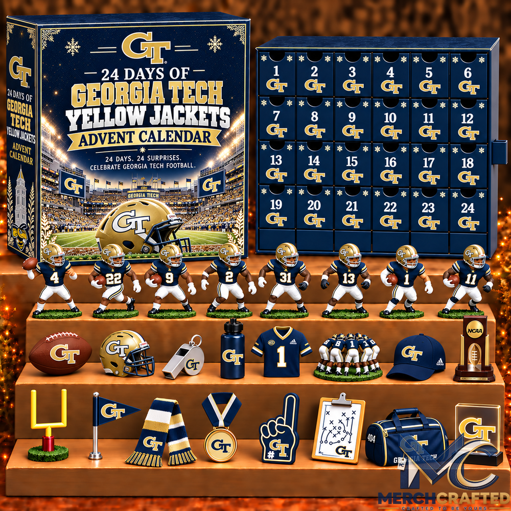 Georgia Tech Yellow Jackets x NCAA 24 Days Of American Football Advent Calendar