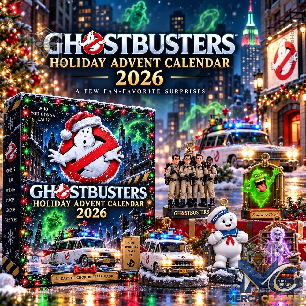 Ghostbusters 2026 Spooktacular Christmas Holiday Advent Calendar