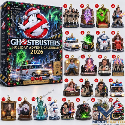 Ghostbusters 2026 Spooktacular Christmas Holiday Advent Calendar