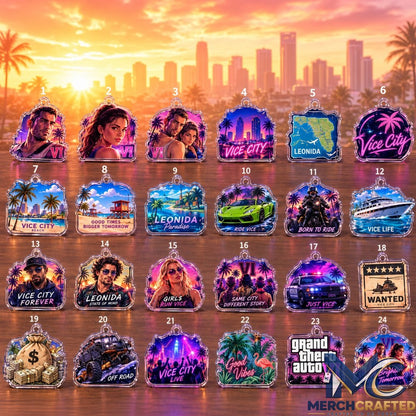 Grand Theft Auto VI 2026 Limited Edition Advent Calendar  24 Vice City Collectible Charms