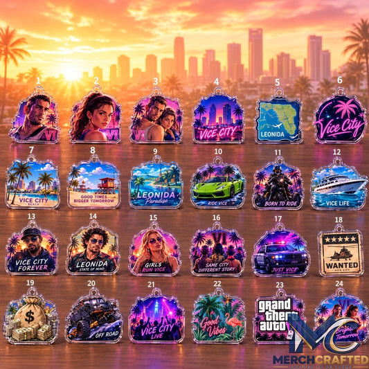 Grand Theft Auto VI 2026 Limited Edition Advent Calendar  24 Vice City Collectible Charms