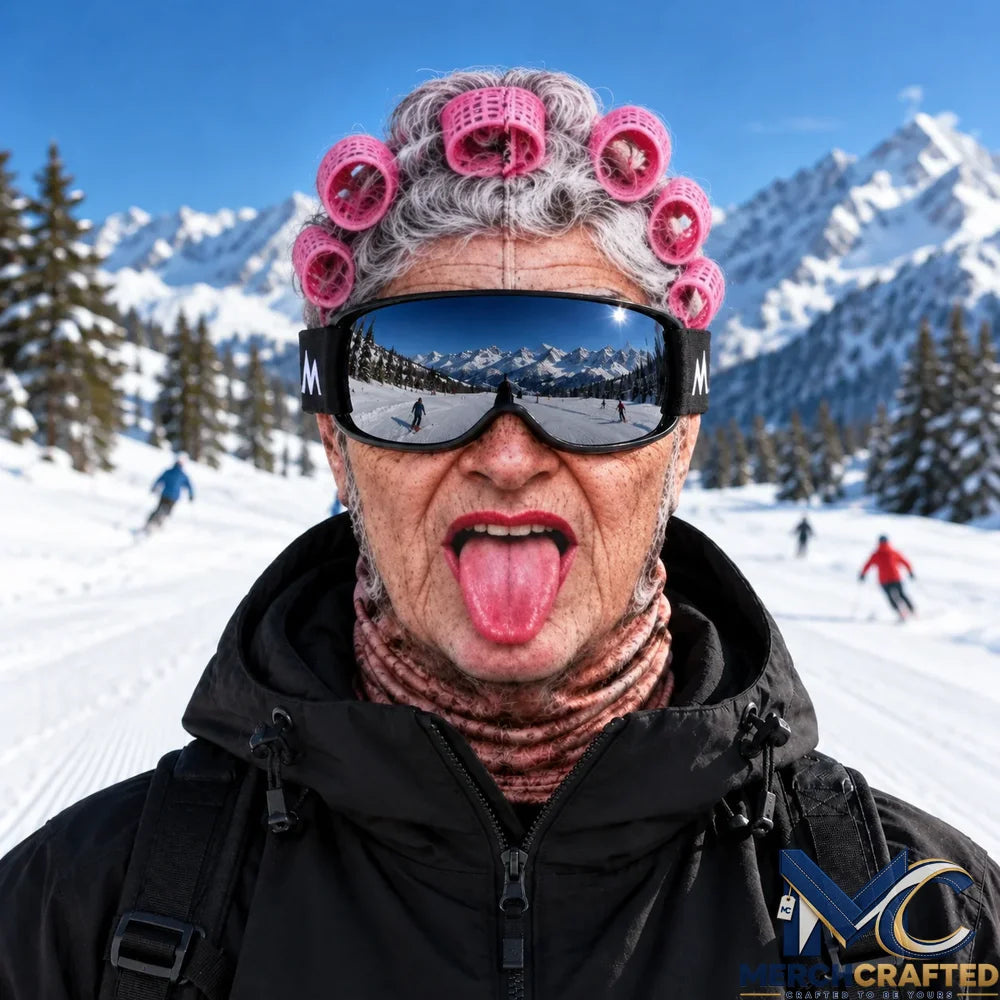 Granny Funny Ski Mask