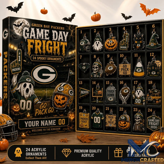 Green Bay Packers x NFL Halloween 2026 Blind Box Advent Calendar Game Day Fright