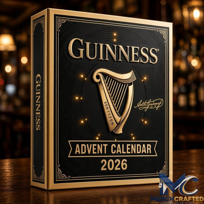 Guinness Beer Advent Calendar 2026 Holiday  Premium Stout Charm Gift Set