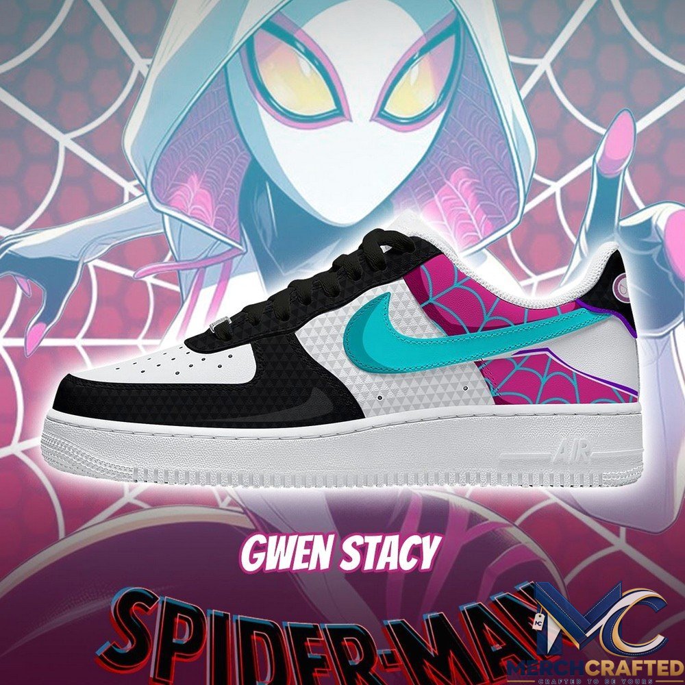 Gwen Stacy Spider Man Low Top Shoes