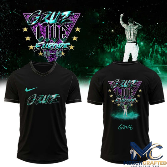 Gzuz Live Europe Tour 2026 Black Edition Football Jersey