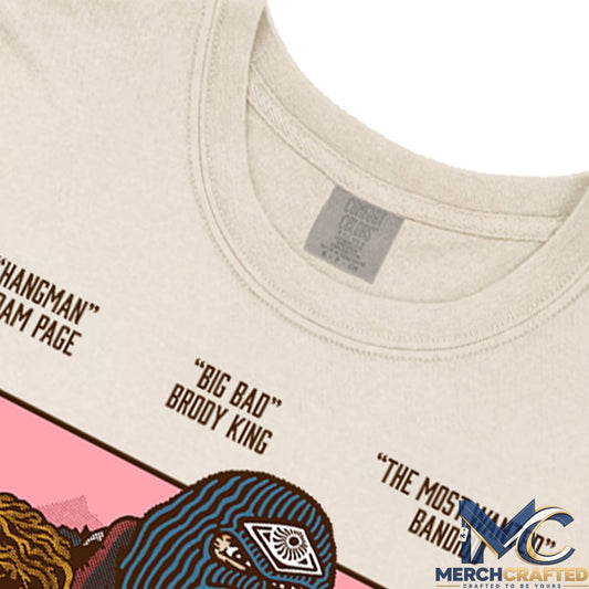 Hangman Adam Page & Brodido - El Bueno El Malo y El Guapo Comfort Colors Soft Heavyweight T-Shirt