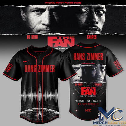 Hans Zimmer Beyond The Screen Baseball Jersey