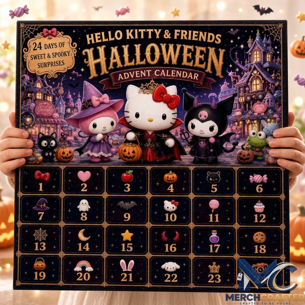 Hello Kitty and Friends Halloween Advent Calendar 2026 for Hello Kitty Fans