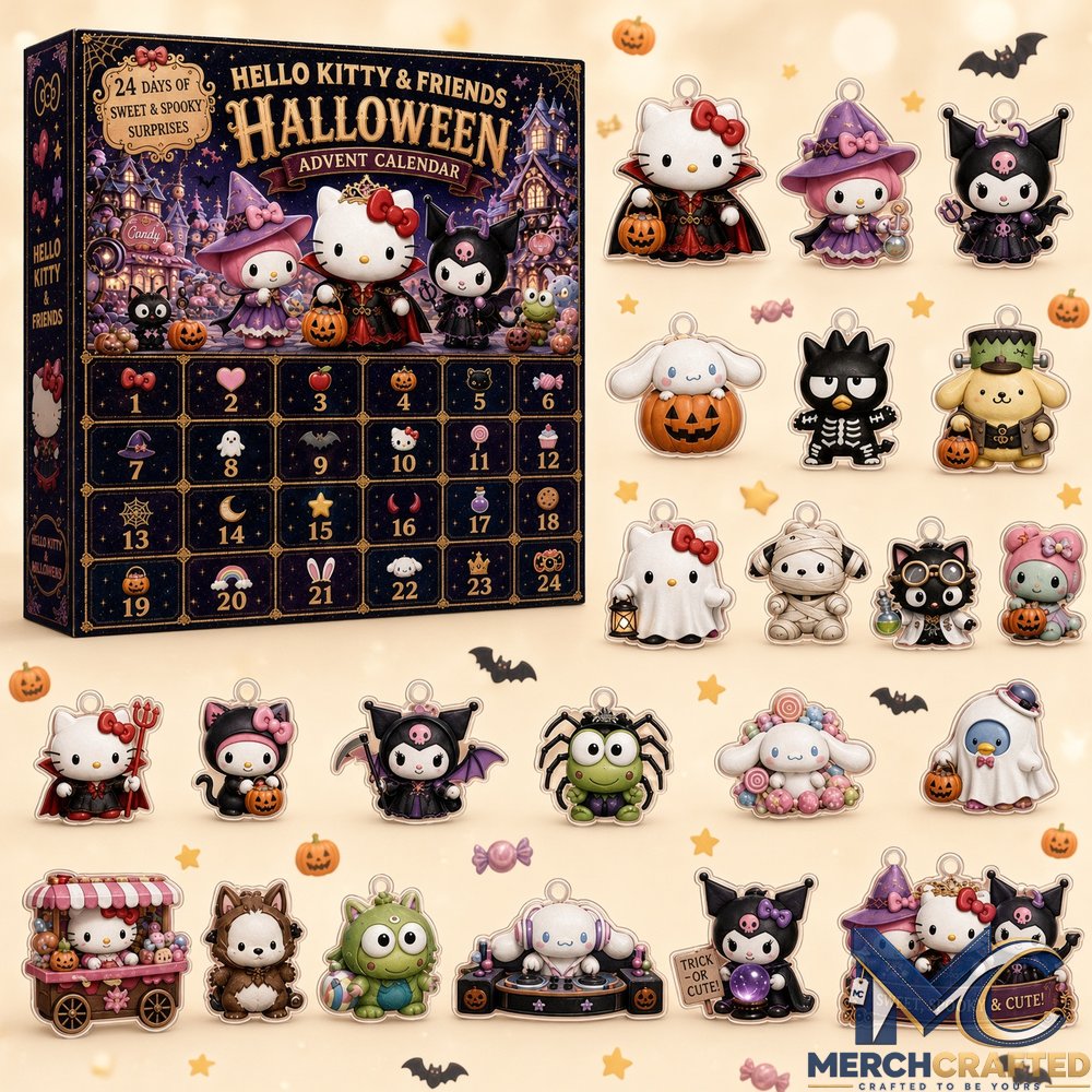 Hello Kitty and Friends Halloween Advent Calendar 2026 for Hello Kitty Fans