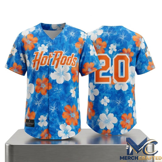 Hot Rods Margaritaville Night 2026 Jersey