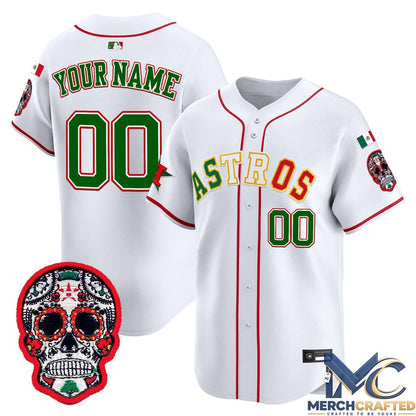 Houston Astros Mexico 2026 'Día de los Muertos Edition' Vapor Premier Limited Custom Baseball Jersey